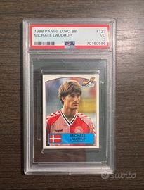 Michael Laudrup figurine Panini 1988 gradata psa