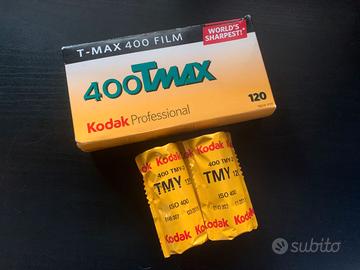 2 pellicole fotografiche Kodak T-MAX 400