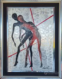 Quadro Autentico Certificato di Sage Vernis