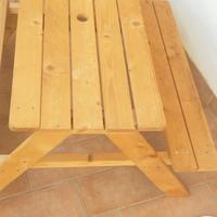 panca in legno bambini