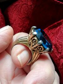 Vintage Trifari raro anello "papale" 