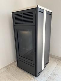 Stufa pellet edilkamin 9,2 kw ventilata canalizzat