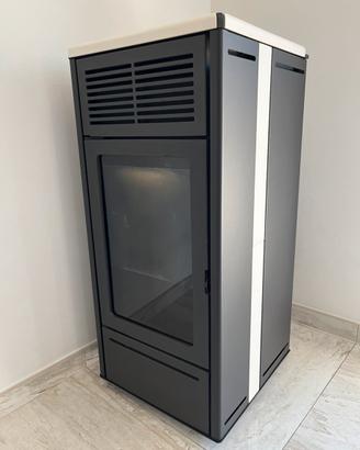 Stufa pellet edilkamin 9,2 kw ventilata canalizzat