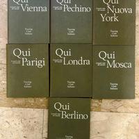 In blocco sette volumi del Touring club italiano