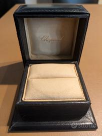 Box Chopard In Pelle Blu per Anello