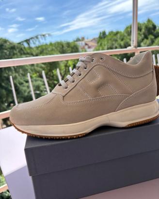 HOGAN INTERACTIVE nabuk beige chiare mis. 8