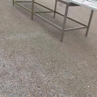 banco in acciaio inox