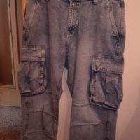 2 Jeans Cargo Oversize Terranova