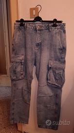 2 Jeans Cargo Oversize Terranova