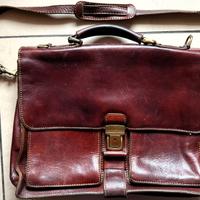 Cartella documenti  o pc in pelle - Made in Italy!