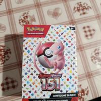 box 6 pacchetti Pokémon 151 ITA