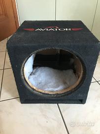 Cassone subwoofer in MDF aviator