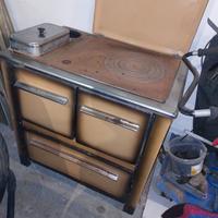 Cucina economica a legna vintage