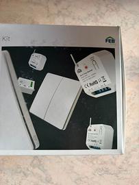 Feb elettrica Kit 9302 (pulsante+dimmer), nuovo