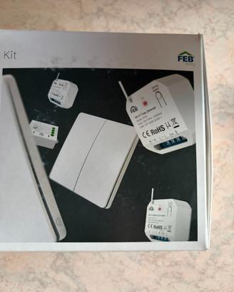 Feb elettrica Kit 9302 (pulsante+dimmer), nuovo