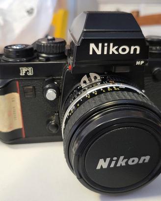 Macchina fotografica Nikon F3 HP completa, perfett