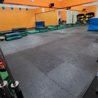 Pavimentazioni in gomma palestra