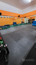 Pavimentazioni in gomma palestra