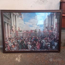 Quadro puzzle " Le nozze di Cana" - Paolo Veronese