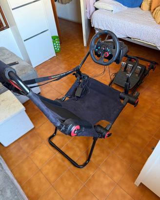 Postazione sim racing