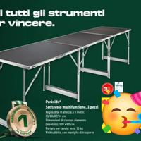 banchetti per mercatino dell'usato.