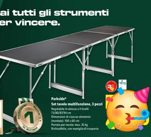 banchetti per mercatino dell'usato.