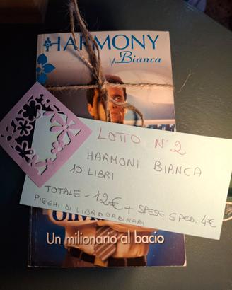 Libri harmony bianca