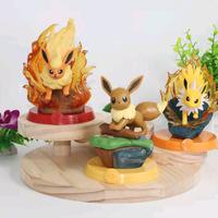 Pokémon stock 3 decorazione collezione  statue