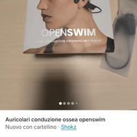 auricolari conduzione ossea shokz openswim 