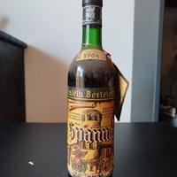 Bottiglia di vino Spanna 1964