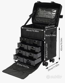 trolley trucco o parrucchieri 