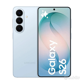 Samsung S26 256gb + pellicola + garanzia