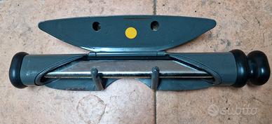 Due antifurto meccanici auto, blocca volante e ped