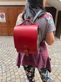 Zaino in cuoio fatto a mano: UNICO disponibile!