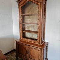 Vetrinetta in noce anni 50
