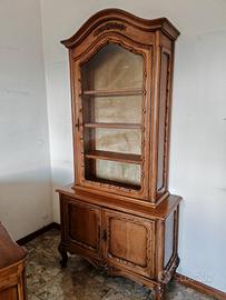 Vetrinetta in noce anni 50