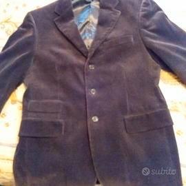 Giacca Combipel Velluto Marrone Tg.50