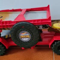 Hot Wheels Monster Truck Pista Downhill Race & Go