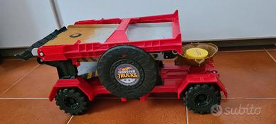 Hot Wheels Monster Truck Pista Downhill Race & Go