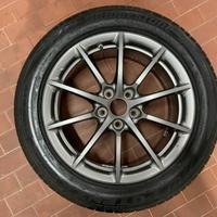 Cerchio 17 Alfa Giulia e gomma nuova Bridgestone