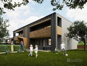 Appartamento di 138 m² con 4 locali e box auto a V