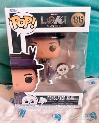 Funko Pop! Renslayer con Miss Minutes di Loki