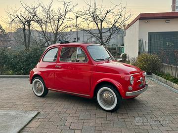 Fiat 500 F otto bulloni 1965 - ASI - UNICA