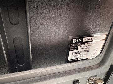 Tv lg schermo danneggiato