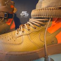 Nike air force SF AF1 DESERT OCHRE/ORANGE+JACKET