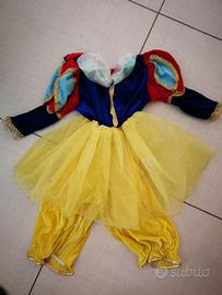 Costume Carnevale Biancaneve 12/18 mesi