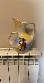 Antica brocca decorata stile anni 50/60