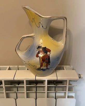 Antica brocca decorata stile anni 50/60