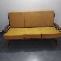 Divano 3 posti in legno massello