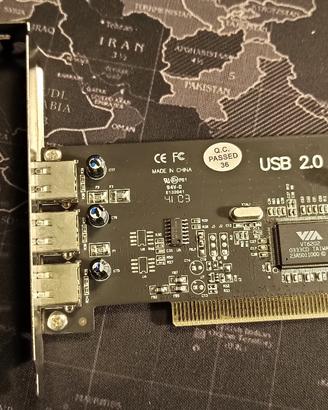 Scheda PCI USB2.0
